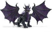 Dark Dragon-figuur - Ultrarealistische en duurzame speelgoeddraak met beweegbare vleugels - Cadeau voor jongens en meisjes vanaf 7 jaar