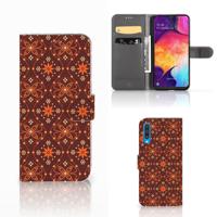 Samsung Galaxy A50 | Telefoon Hoesje | Batik Brown