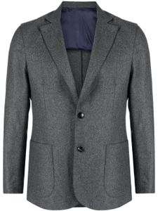 Barba blazer en maille à simple boutonnage - Gris