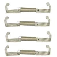 TCP Kentekenplaatklemmen Set 4-delig 712126