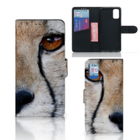 Samsung Galaxy A41 Telefoonhoesje met Pasjes Cheetah - thumbnail