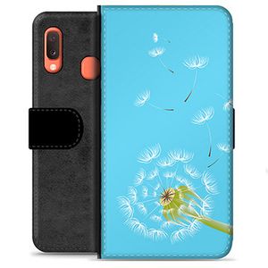 Samsung Galaxy A20e Premium Wallet Hoesje - Paardebloem