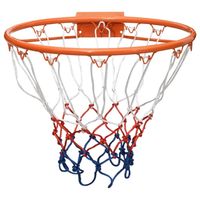 The Living Store Basketbalring - Klassieke stalen basketbalring voor alle weersomstandigheden - Wandmontage - Diameter - thumbnail