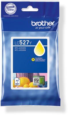 Brother inktcartridge, 900 pagina&apos;s, OEM LC-527Y, geel