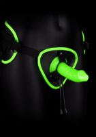 Strap-on Harness - Glow in the Dark - Neon Green/Black