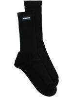 Jacquemus chaussettes Les Chaussettes à L'Envers - Noir