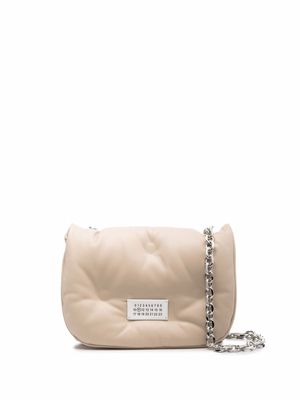 Maison Margiela mini sac porte épaule Glam Slam Flap - Tons neutres