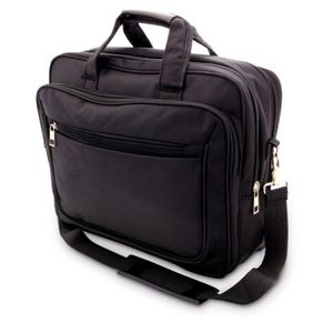 Aktetas/laptoptas 15,6 inch zwart 20 liter