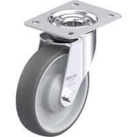 Blickle LE-PATH 160KA Plaatstalen zwenkwiel Wieldiameter: 160 mm Draagvermogen (max.): 300 kg 1 stuk(s)
