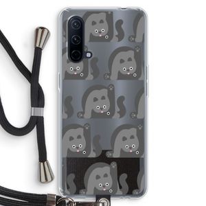Cats: OnePlus Nord CE 5G Transparant Hoesje met koord
