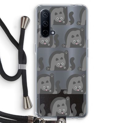 Cats: OnePlus Nord CE 5G Transparant Hoesje met koord