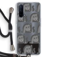 Cats: OnePlus Nord CE 5G Transparant Hoesje met koord