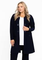 Yoek Vest met knopen | Blauw | Maat 38/40