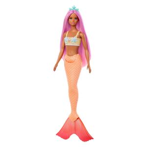 Mattel Barbie zeemeerminpop met schelpenvin