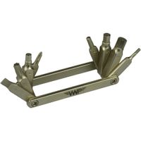 VWP toolset/pocket-tool sleutelset zakmes-model 8 in 1