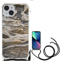 iPhone 14 Anti-Shock Hoesje Steen - thumbnail