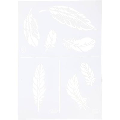 Creativ Company Flexibel sjabloon, veren, a4, vel 210x297 mm, 1 stuk
