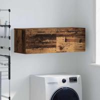 Wandkast Oud hout 100 x 36.5 x 35 cm Bewerkt hout