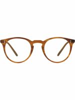 Oliver Peoples lunettes de vue O'Malley à monture ronde - Blanc - thumbnail