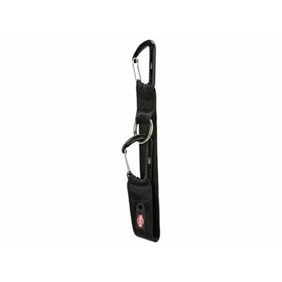 Veiligheidsgordelhaak voor honden Trixie Zwart 38 mm 30 cm