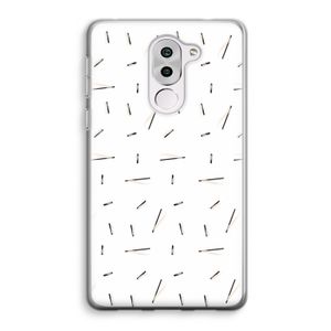 Hipster stripes: Honor 6X Transparant Hoesje