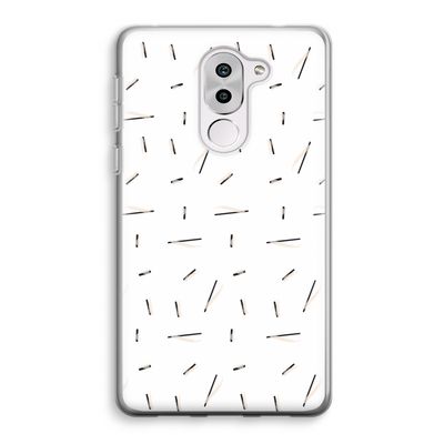 Hipster stripes: Honor 6X Transparant Hoesje