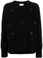 Barrie pull Iconic en cachemire - Noir