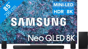 Samsung Neo QLED 8K 85QN900D (2024) + Soundbar