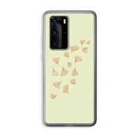 Falling Leaves: Huawei P40 Pro Transparant Hoesje