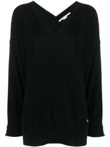 Stella McCartney pull Stella Iconics à col v - Noir