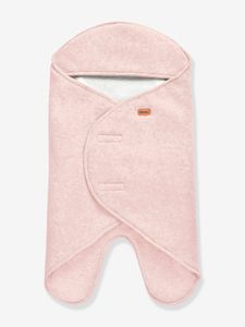 Deken BEABA Babynomade® met fleece voering roze (poederkleur)