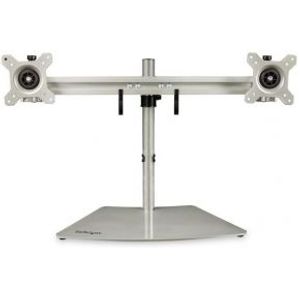 StarTech.com Dual-monitor houder horizontaal zilver