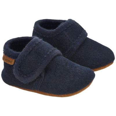 En Fant babyslofjes Wol Navy-27-28