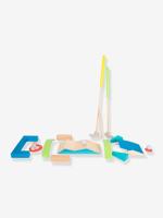 ACTIVE SMALL FOOT® minigolfset voor kinderen van FSC®-hout, 17-delig meerkleurig