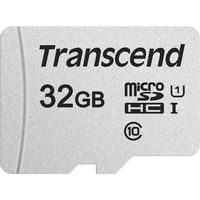 Transcend microSDHC 300S 32GB flashgeheugen NAND Klasse 10 - thumbnail