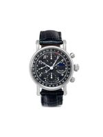 Chronoswiss montre chronographe Lunar 38 mm pre-owned - Noir - thumbnail