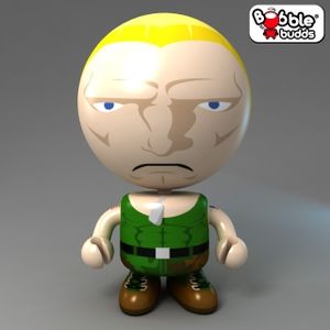 Street Fighter Bobble Budds: Guile