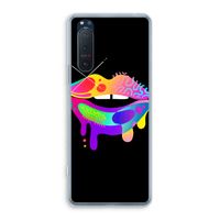 Lip Palette: Sony Xperia 5 II Transparant Hoesje