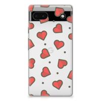 Google Pixel 6A | TPU bumper | Hearts Google Pixel 6A | TPU bumper | Hearts