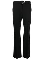 MOSCHINO JEANS pantalon de tailleur à coupe évasée - Noir