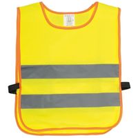 Veiligheidsvest fluorescerend geel voor kinderen One size  -