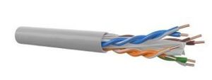 Goobay Patch cable 4x2xAWG24/7 Cat6, 100m netwerkkabel Grijs