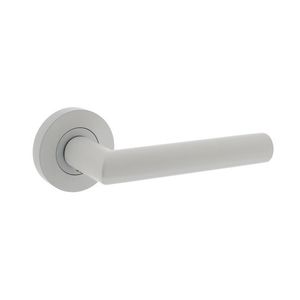 Intersteel Deurklink Bastian rond rozet wit