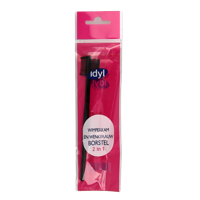 Idyl Wimperkam & wenkbrauwborstel 2-in-1 1 Stuks