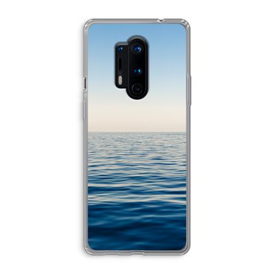 Water horizon: OnePlus 8 Pro Transparant Hoesje