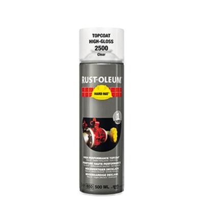 Rust-Oleum deklaag - Hard Hat - transparant - hoogglans - 0.5l - spuitbus
