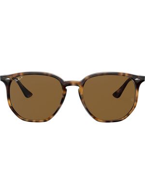 Ray-Ban lunettes de soleil à monture hexagonale - Vert