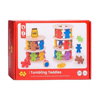Bigjigs houten stapelspel teddyberen.