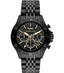 Horlogeband Michael Kors MK8750 Roestvrij staal (RVS) Zwart 22mm