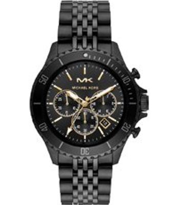 Horlogeband Michael Kors MK8750 Roestvrij staal (RVS) Zwart 22mm